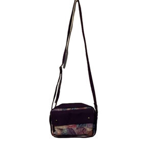 Donna Sharp Allison Quilted Crossbody Handbag Hipster Purple Mystic Purse